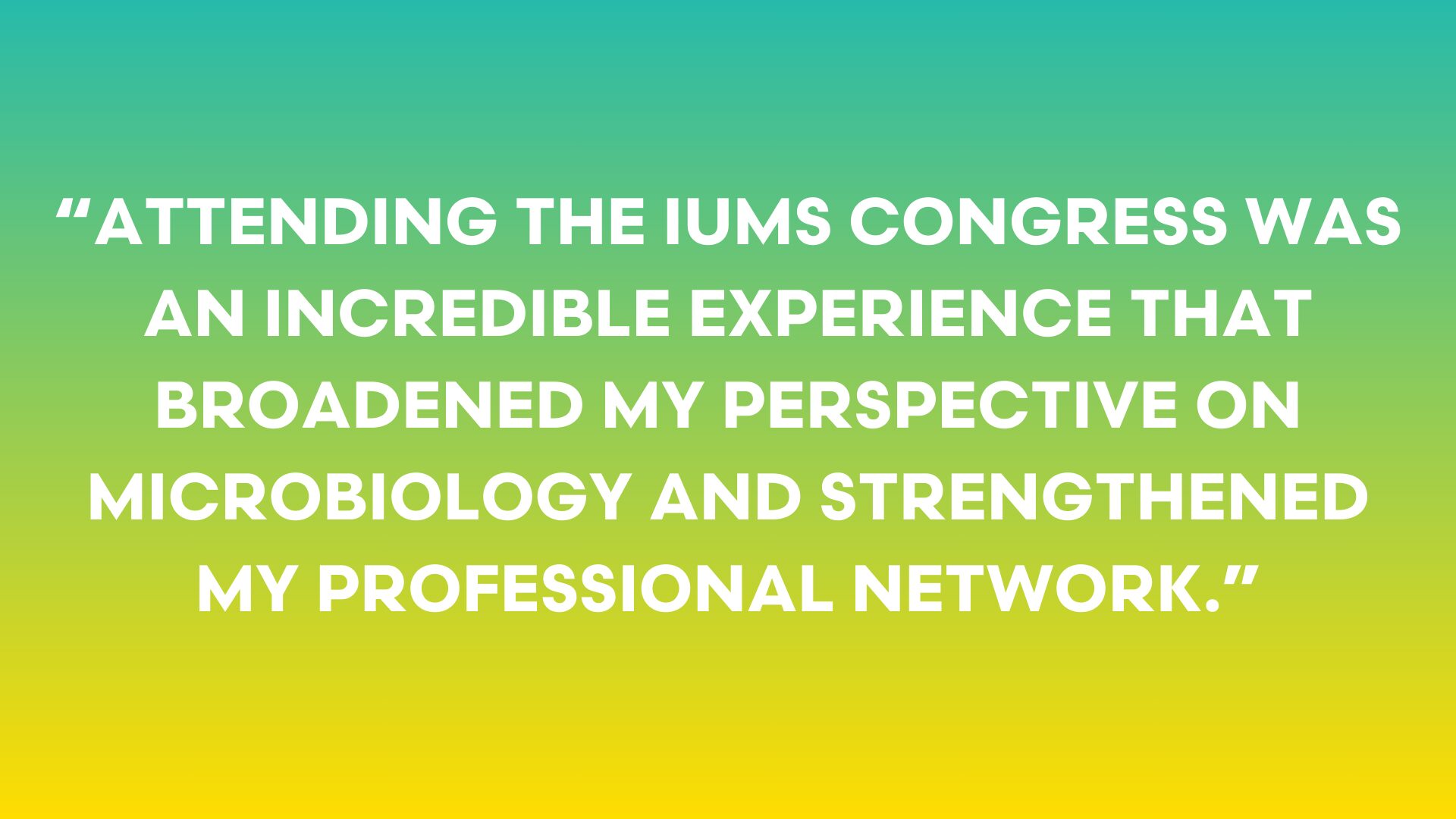 IUMS 2026 Quote 1